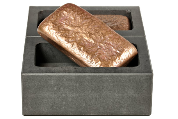 石墨模具与铜棒图片下载