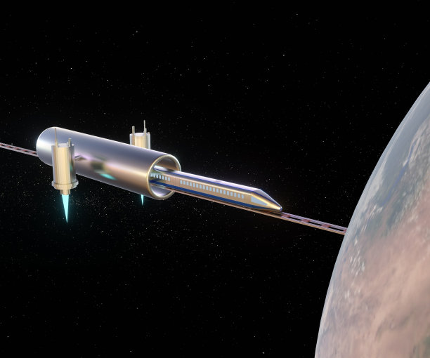 太空列车，星际运输图片下载