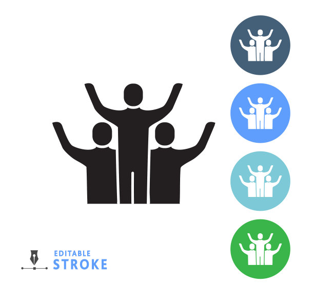 商业团队建设的成功标志图片下载