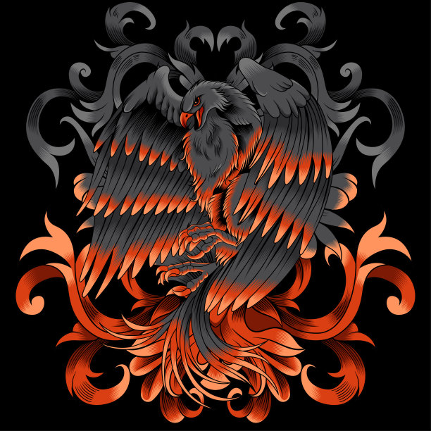 凤凰矢量图图片下载