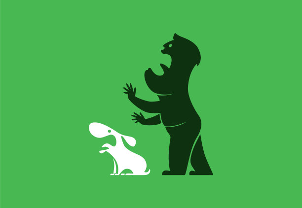 男孩尖叫，狗叫图片下载