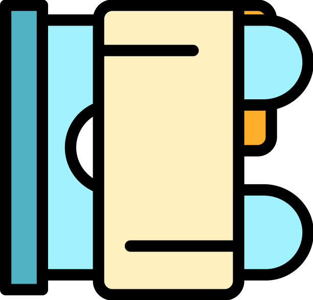 热浴室散热器图标颜色轮廓图片下载