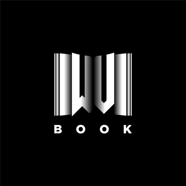 Wv字母书形状风格图片下载