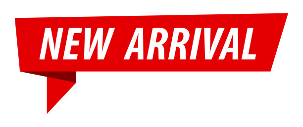 新到来-横幅，讲话气泡，标签，丝带模板。向量股票插图图片下载