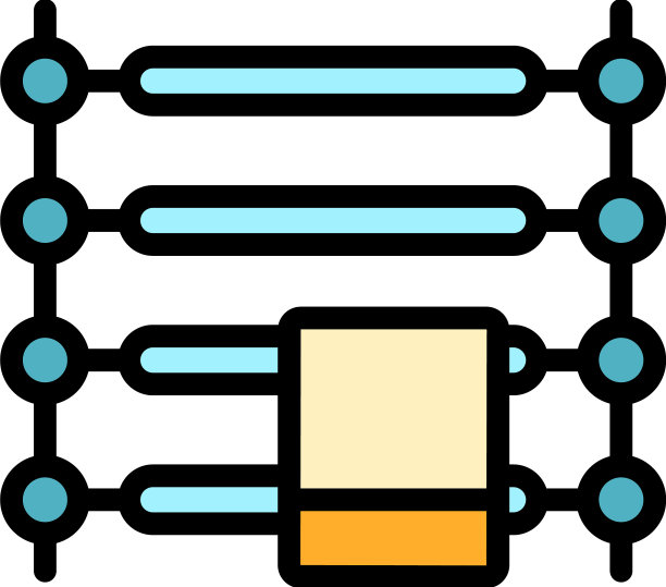 毛巾烘干机图标颜色轮廓图片下载
