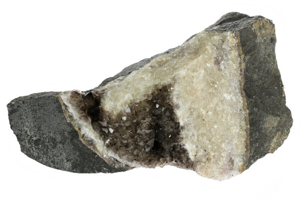 产自德国菲施巴赫的烟熏石英图片下载