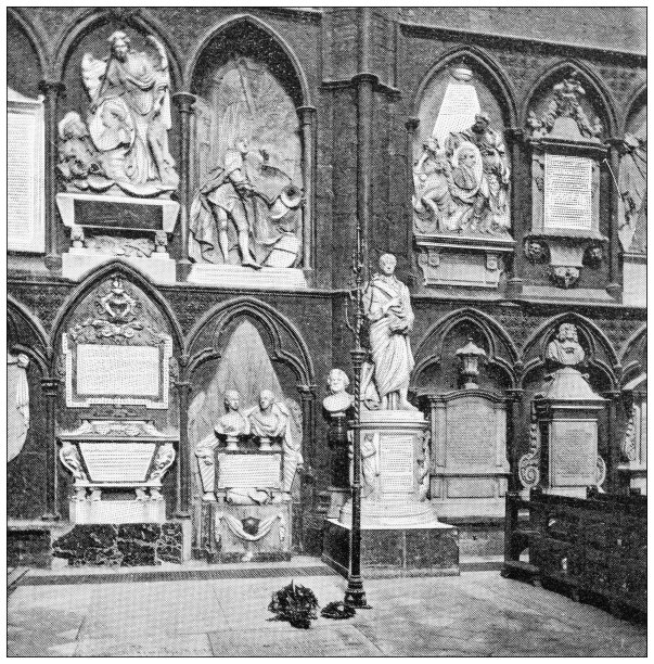 英国古色古香的旅行照片:查尔斯·狄更斯之墓图片下载