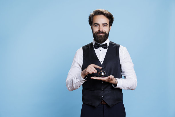 酒店礼宾部按铃服务图片下载