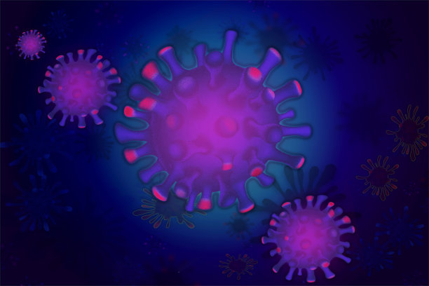 冠状病毒、Covid-19、世界大流行概念。图片下载