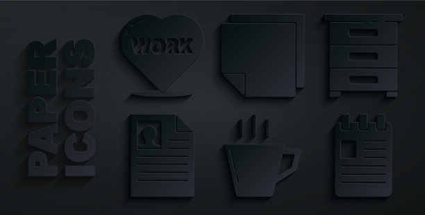 设置咖啡杯抽屉的文件，简历图片下载