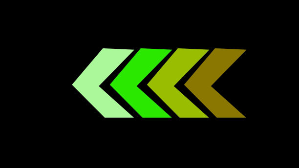 4K动画的箭头标志背景与可选的亮度哑光。包括Alpha Luma Matte。图片下载