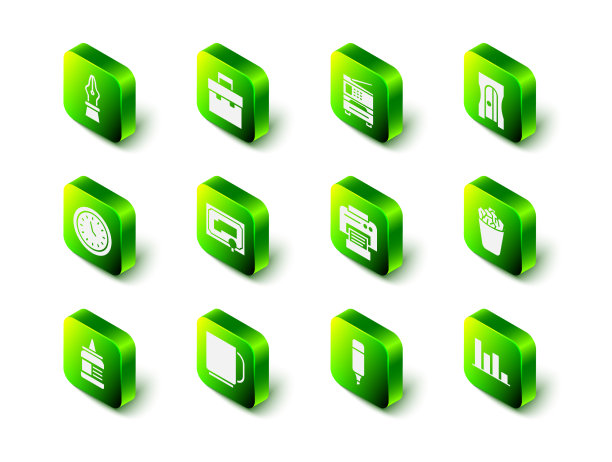 设置公文包打印机卷笔刀满图片下载