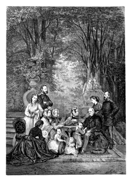 萨克森的约翰国王和他的家人图片下载