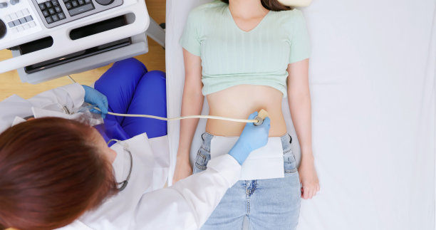 女性腹部超声检查图片下载