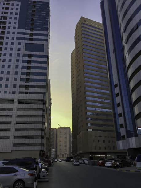 阿联酋沙迦的住宅区图片下载