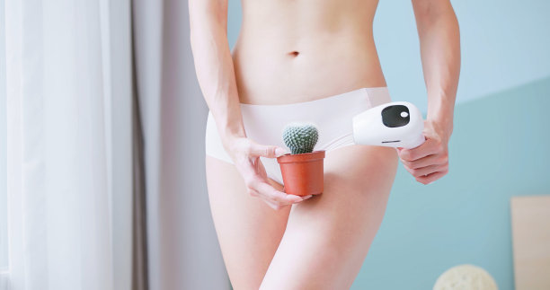 比基尼线脱毛概念图片下载