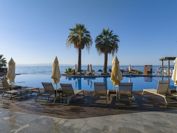 夏季假期无人机照片，安塔利亚，土耳其(土耳其语)图片下载