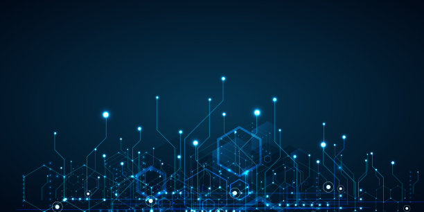 抽象的技术背景。电路板图片下载