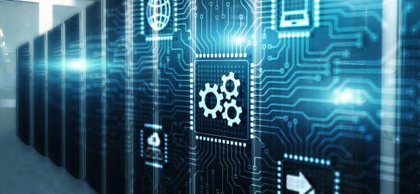 自动化业务技术优化。智能科技概念图片下载