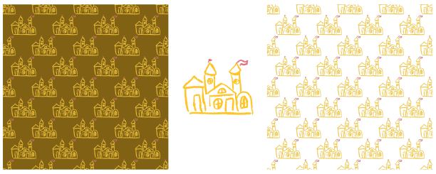 用蜡笔画出图画。布料图案、纺织品、织物、墙纸、包装纸的印刷图片下载