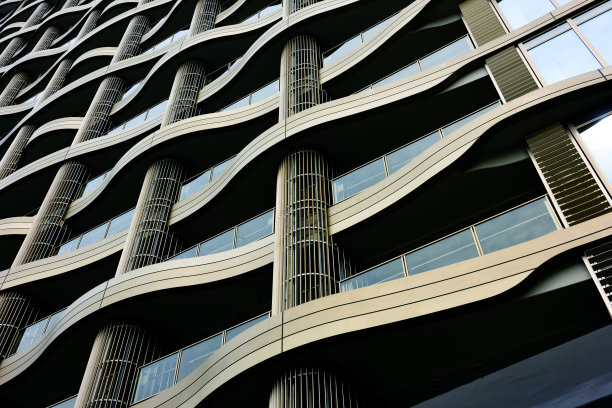 现代企业建筑立面图片下载