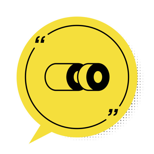 黑色寿司图标孤立在白色背景图片下载