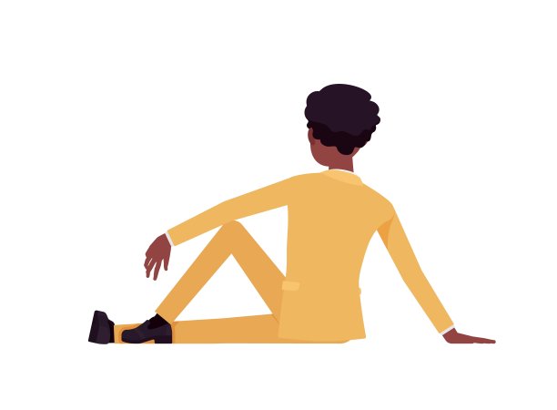 非裔美国人黄衣男，单口相声演员，坐在后面的顾问图片下载