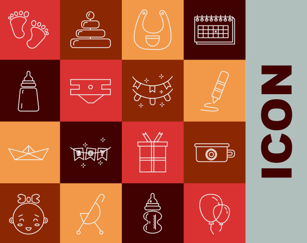 在气球上系上带带的婴儿便盆蜡图片下载