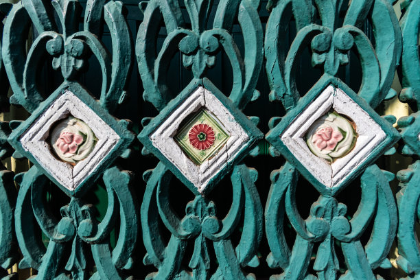 复古彩色花艺图片下载