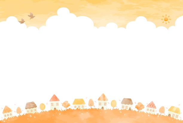 秋天的城市景观背景插图5图片下载