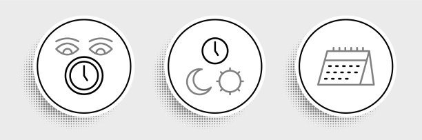 设置行日历时钟和昼夜带图片下载