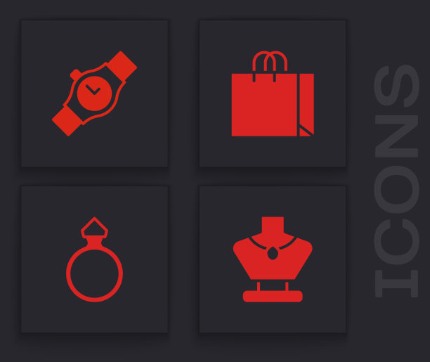 把项链套在模特的手腕上，买手表图片下载