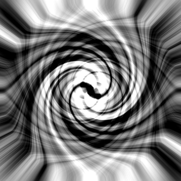 花卉旋转效果，抽象的背景。图片下载