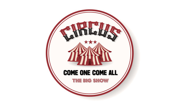马戏团的贴纸图片下载