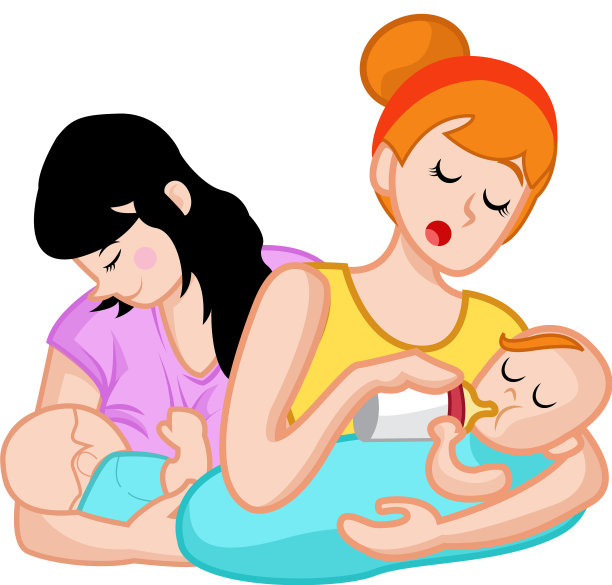 一名妇女在怀中给儿子喂奶图片下载