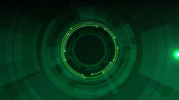 HUD高科技未来数字显示科幻信息技术背景。图片下载