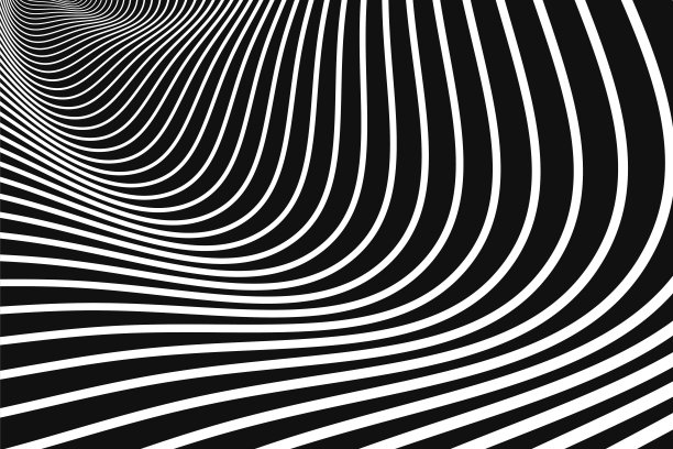 动态几何光学图案。抽象的现代图形元素的设计。图片下载