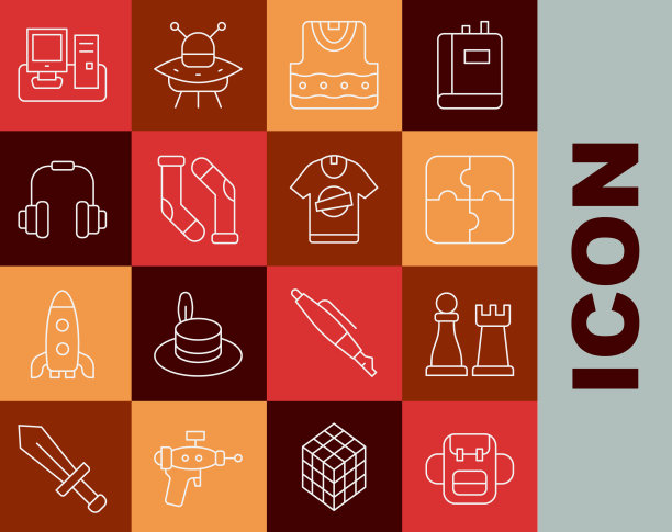 设置线学校背包棋子拼图图片下载