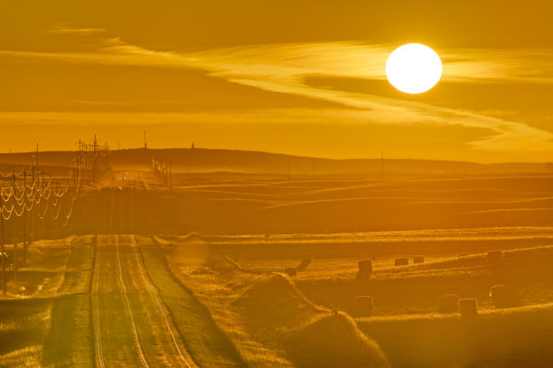加拿大艾伯塔省乡村图片下载
