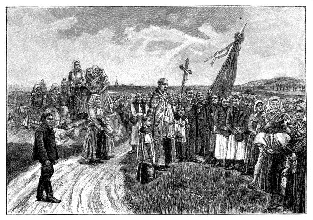 收获的小麦在Göcsej图片下载