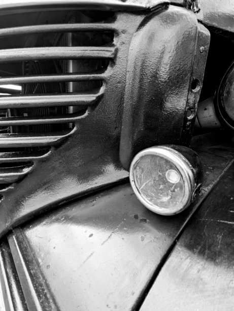 老式汽车格栅图片下载