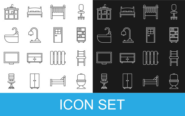 设线马桶椅图书馆书架图片下载