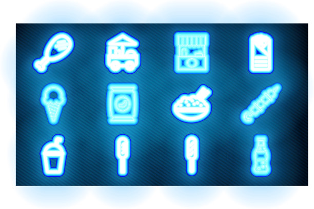 设线瓶水烤羊肉串图片下载