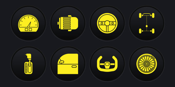 设置变速器底盘汽车车门运动图片下载