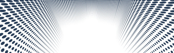 点矢量抽象背景，透视流中的黑点，点状纹理抽象，大数据技术图像，单色冷色背景。图片下载