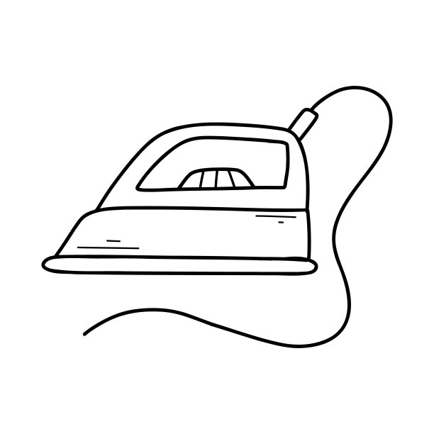 涂鸦风格的铁。矢量插图。图片下载