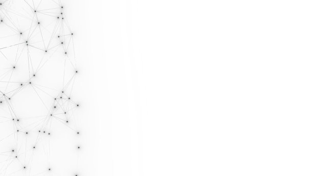 抽象几何白色背景。Plexus mesh背景。图片下载