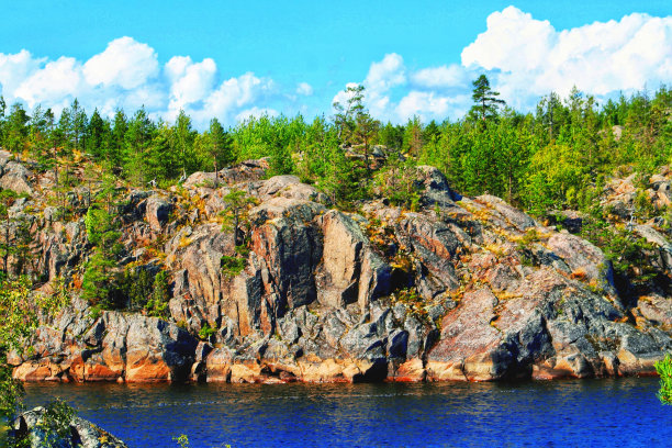 湖上之岛图片下载