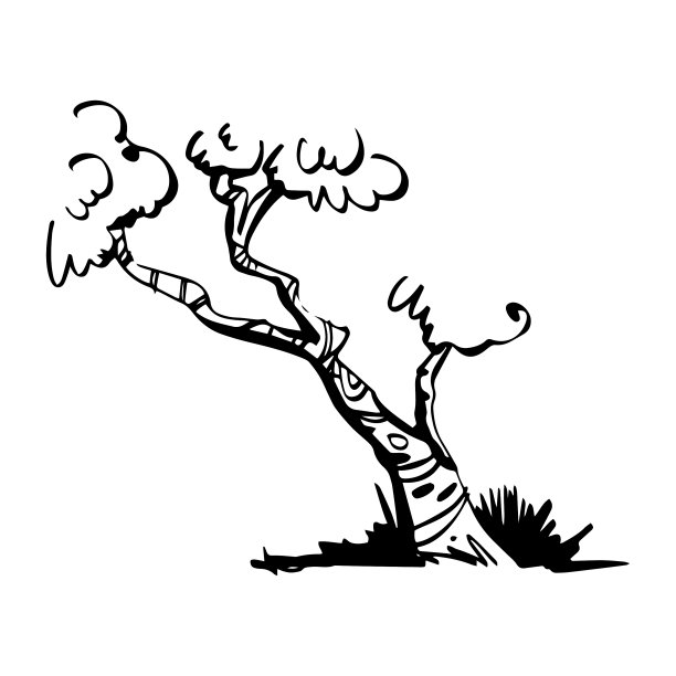 树的卡通图图片下载