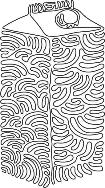 新鲜奶牛连续一字画箱图片下载